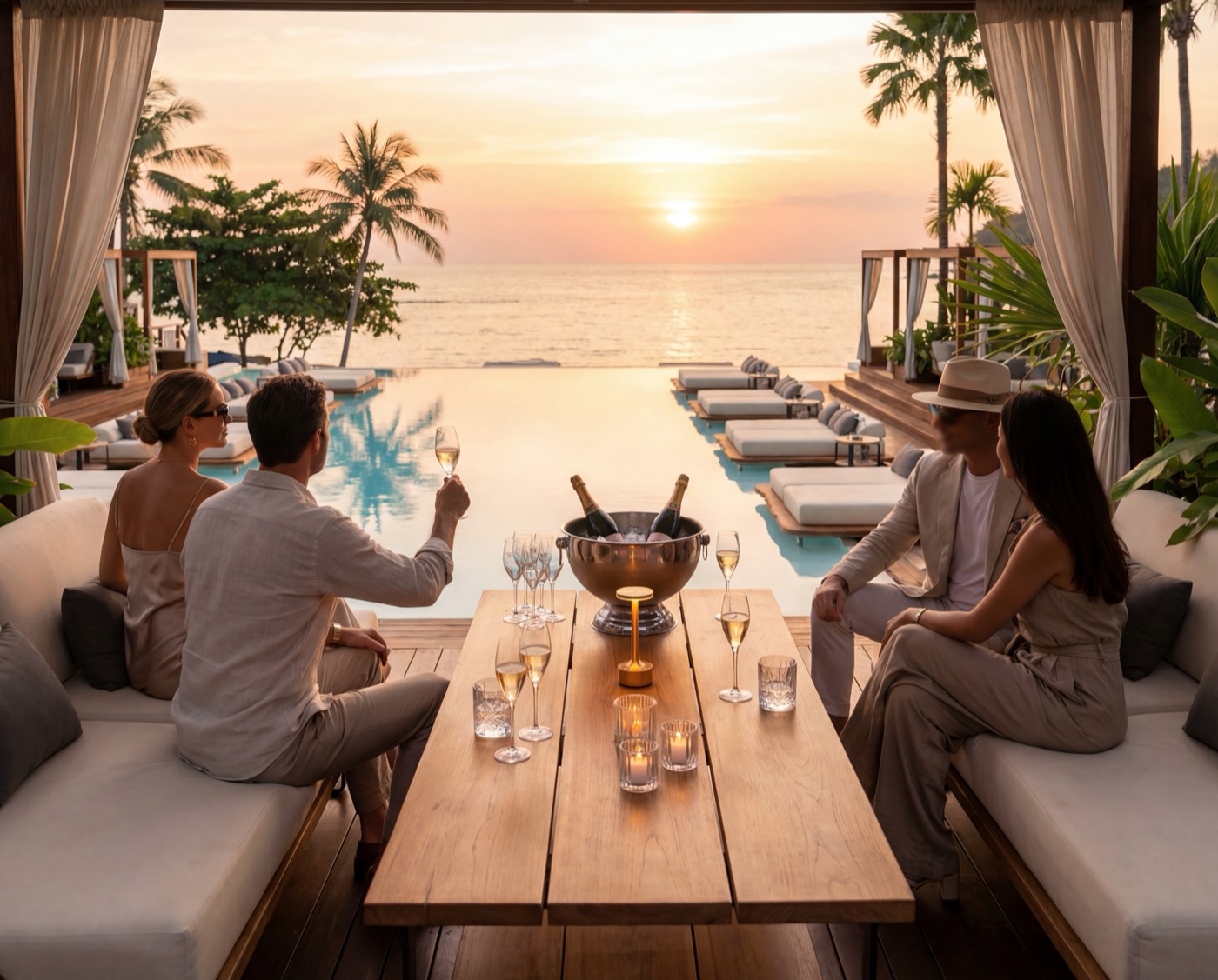 VIP beach club and restaurant reservations